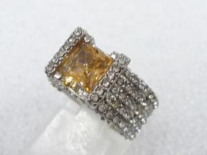 色石　指輪(8号)